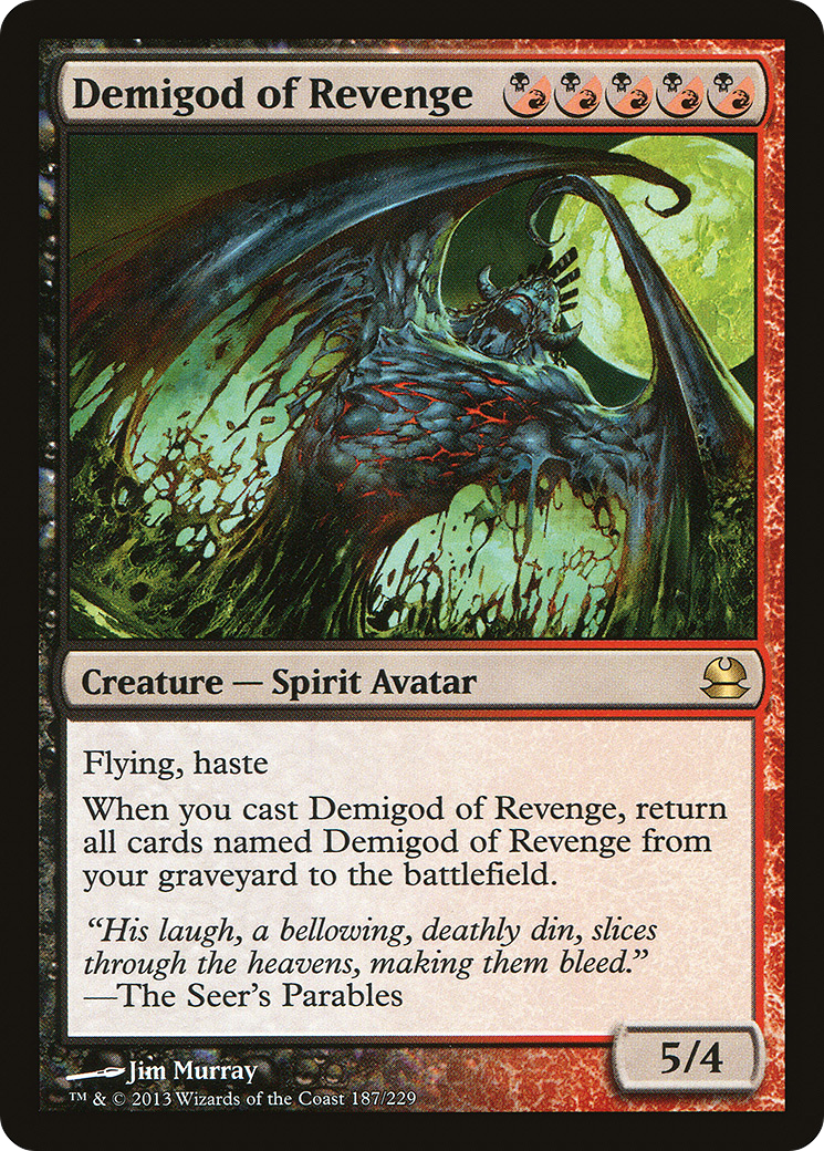 Demigod of Revenge (187) - Modern Masters
