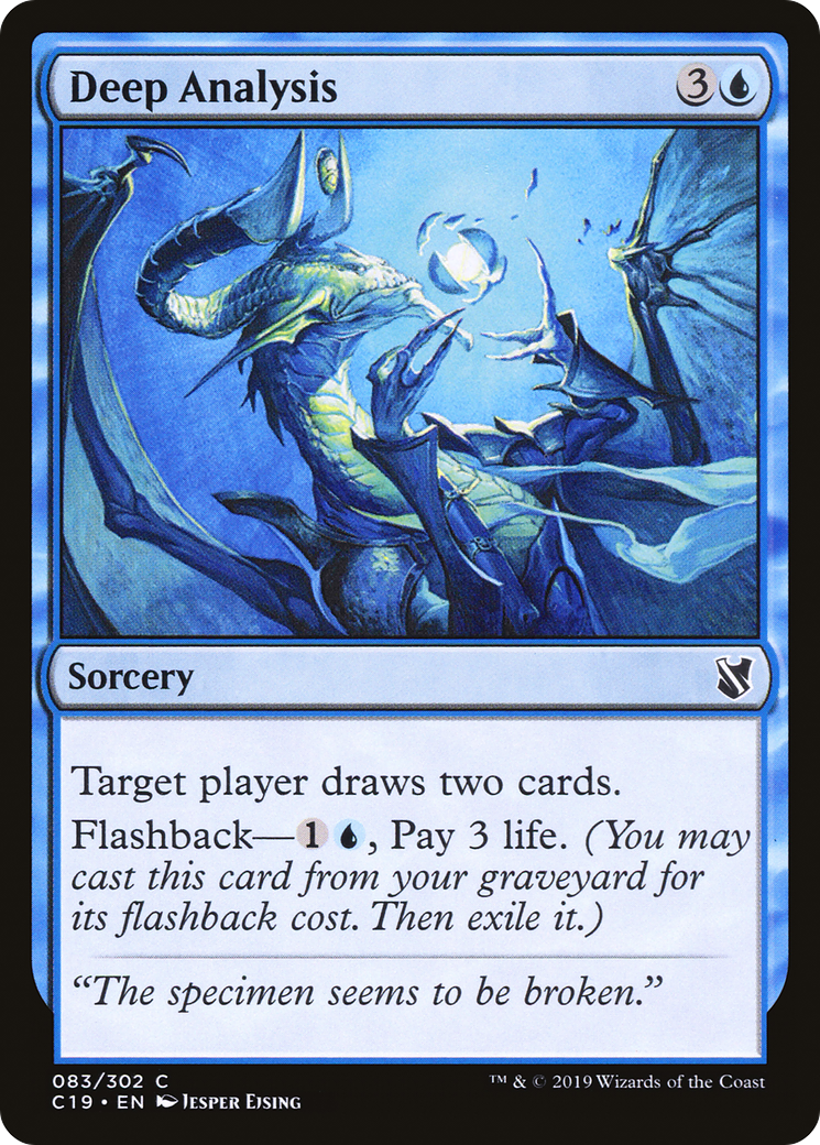 Deep Analysis (083) - Commander 2019