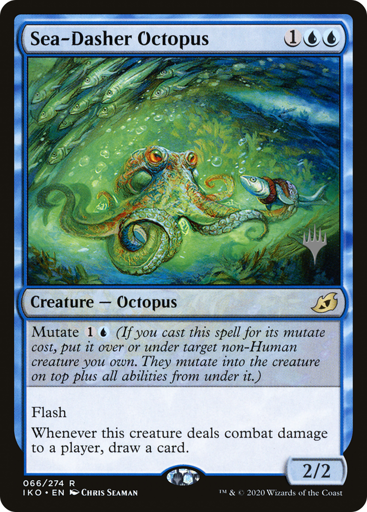 Sea-Dasher Octopus (066) - Ikoria: Lair of Behemoths Promos