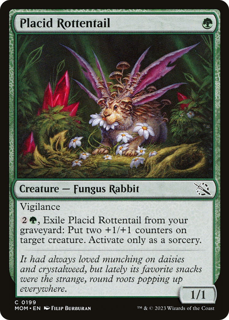 Placid Rottentail (199) Foil - March of the Machine