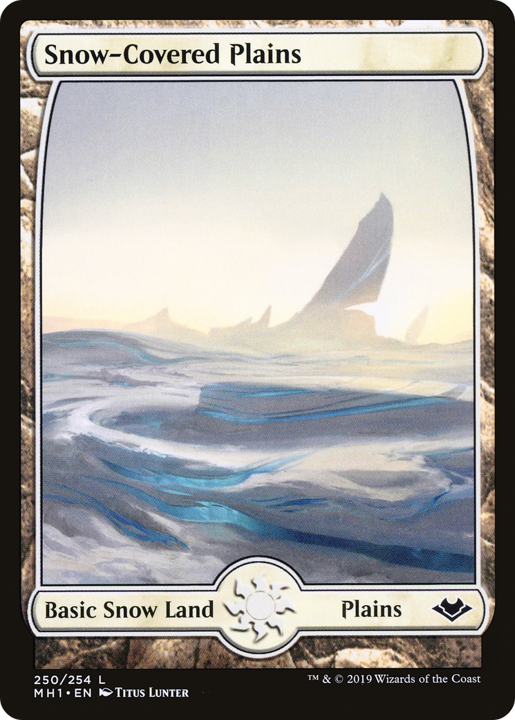 Snow-Covered Plains (250) Foil - Modern Horizons