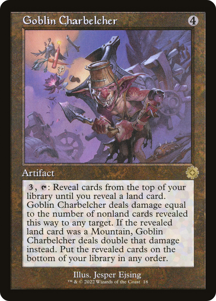 Goblin Charbelcher (Retro) (018) Foil - The Brothers' War Retro Artifacts