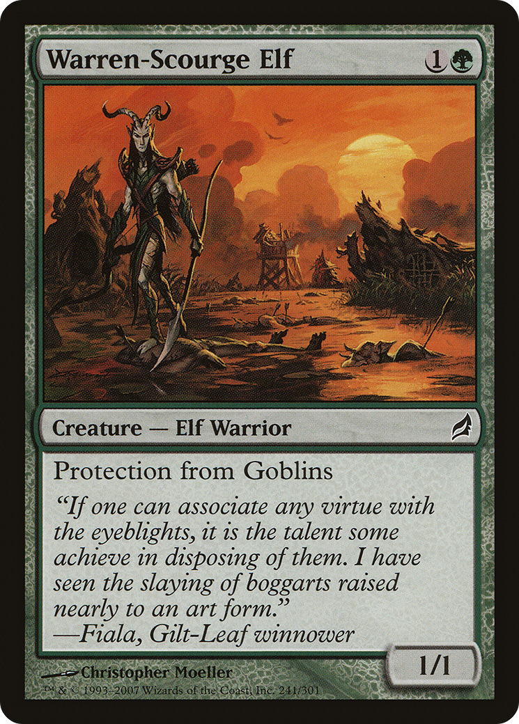 Warren-Scourge Elf (241) - Lorwyn