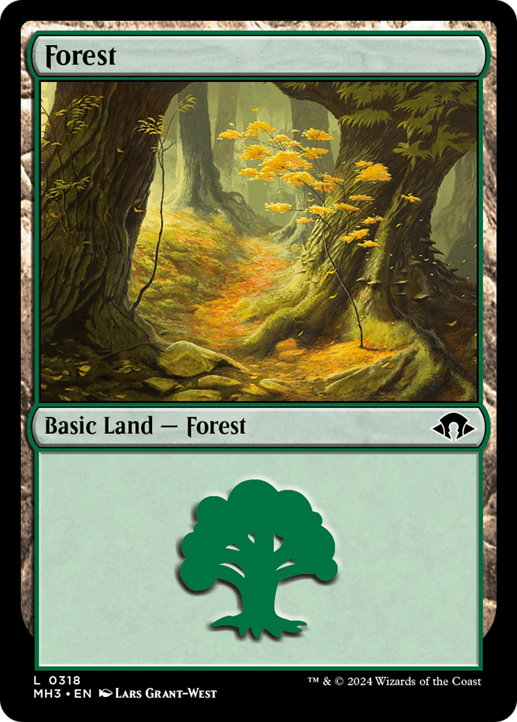 Forest (318) Foil - Modern Horizons 3