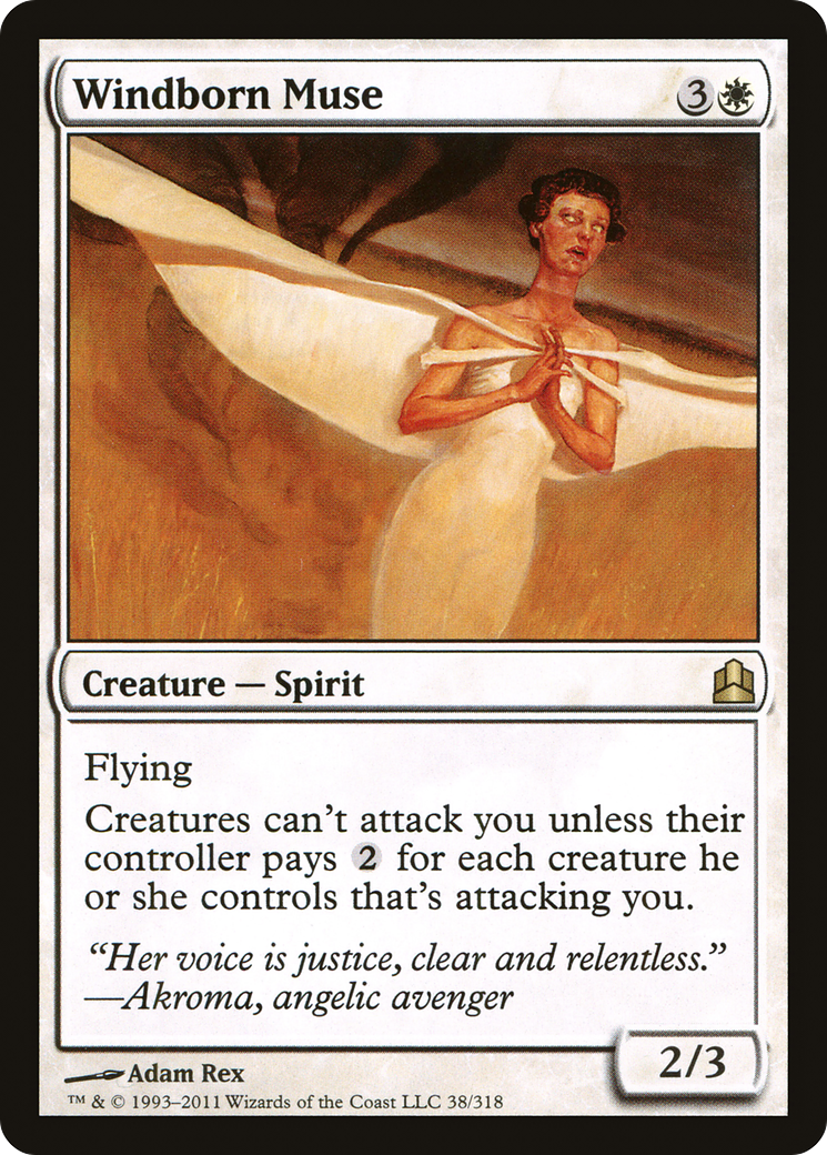 Windborn Muse (038) - Commander 2011