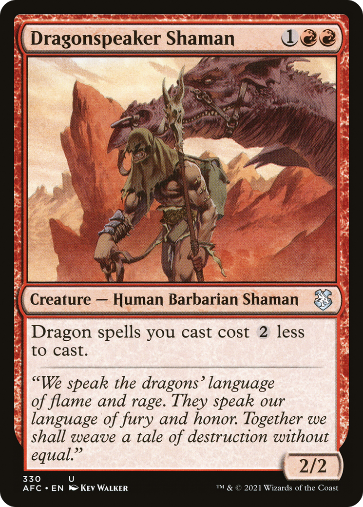 Dragonspeaker Shaman (330) - Forgotten Realms Commander