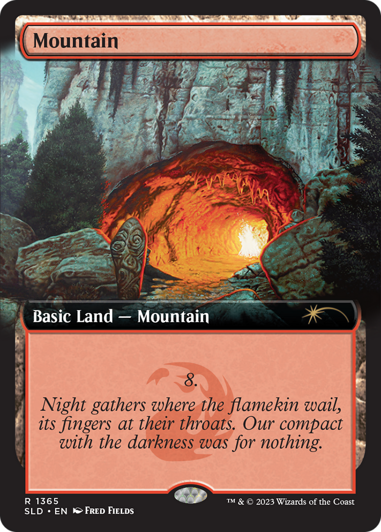 Mountain (1365) Foil - Secret Lair Drop