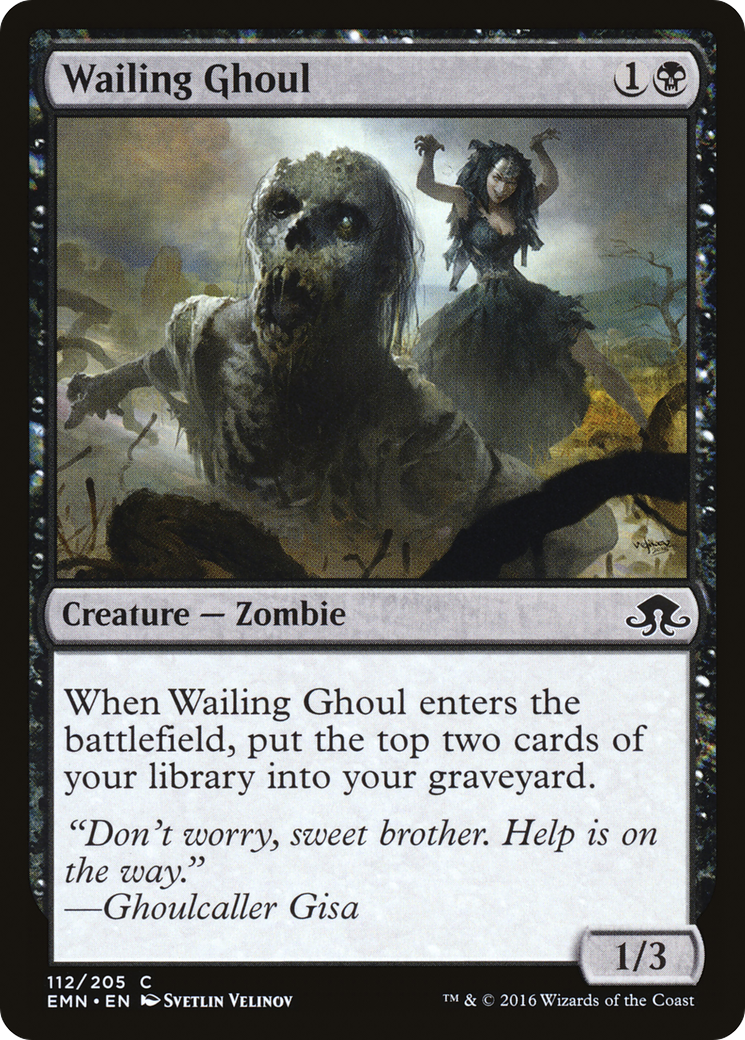 Wailing Ghoul (112) Foil - Eldritch Moon