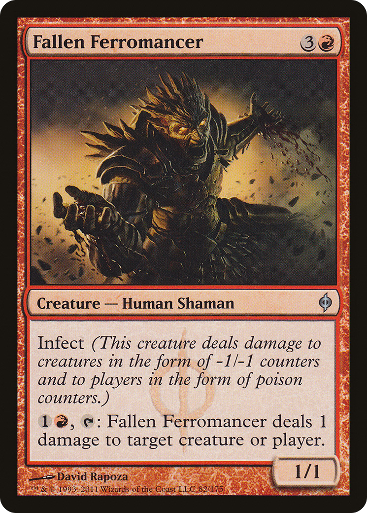 Fallen Ferromancer (082) - New Phyrexia