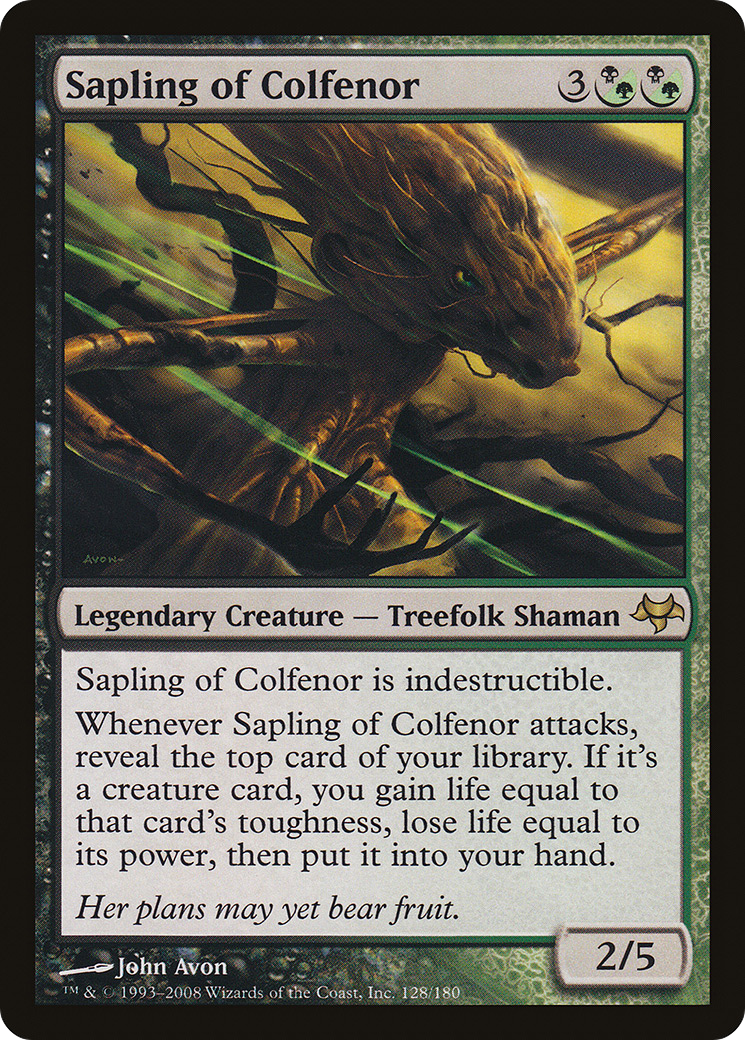 Sapling of Colfenor (128) Foil - Eventide