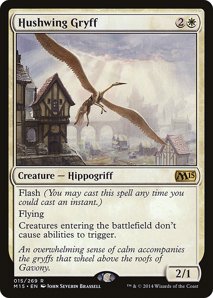 Hushwing Gryff (015) Foil - Magic 2015