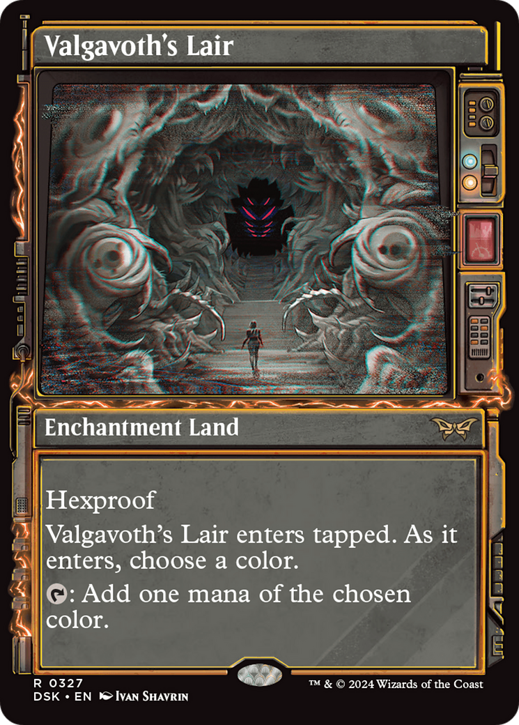 Valgavoth's Lair (Showcase) (327) Foil - Duskmourn: House of Horror