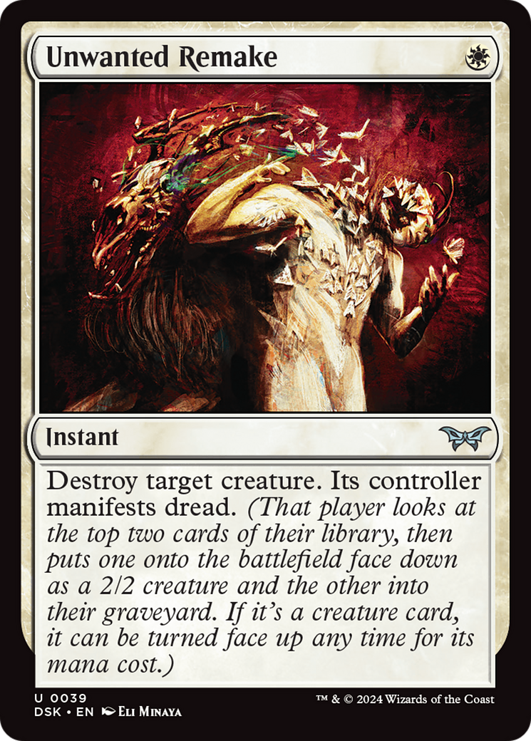 Unwanted Remake (039) Foil - Duskmourn: House of Horror