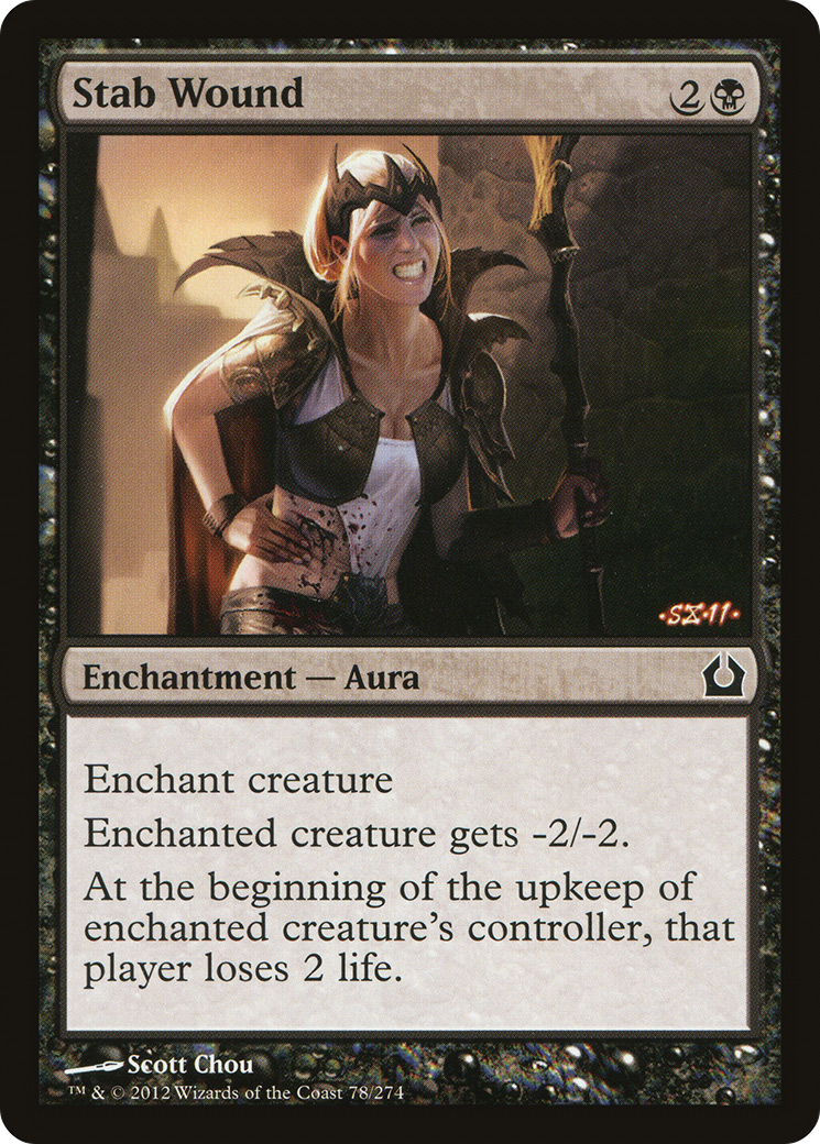 Stab Wound (078) Foil - Return to Ravnica