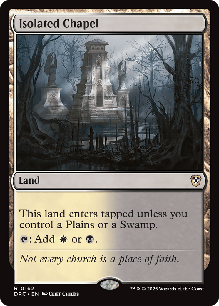 Isolated Chapel (162) - Commander: Aetherdrift