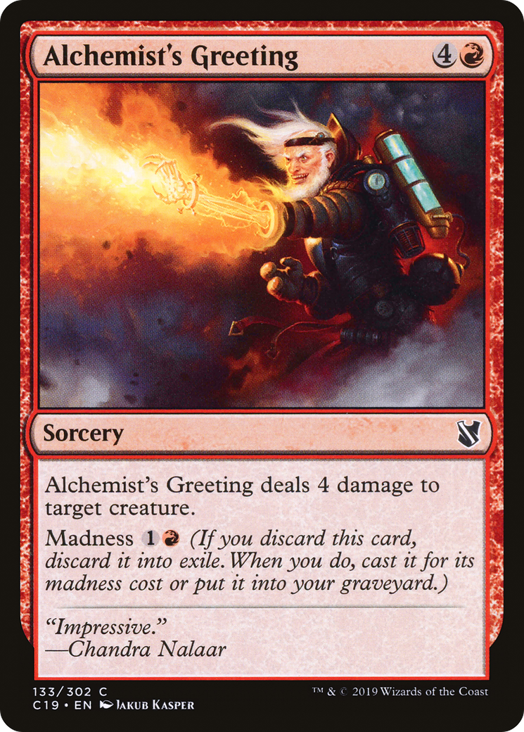 Alchemist's Greeting (133) - Commander 2019
