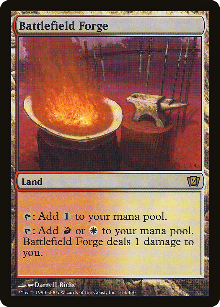 Battlefield Forge (318) Foil - Ninth Edition