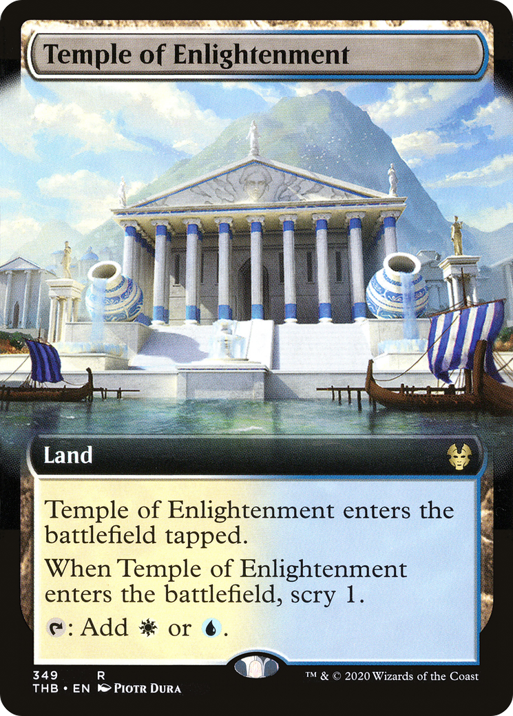 Temple of Enlightenment (Extended Art) (349) - Theros Beyond Death