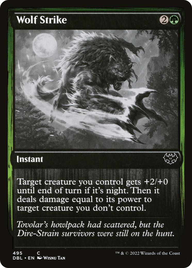 Wolf Strike (495) - Innistrad: Double Feature