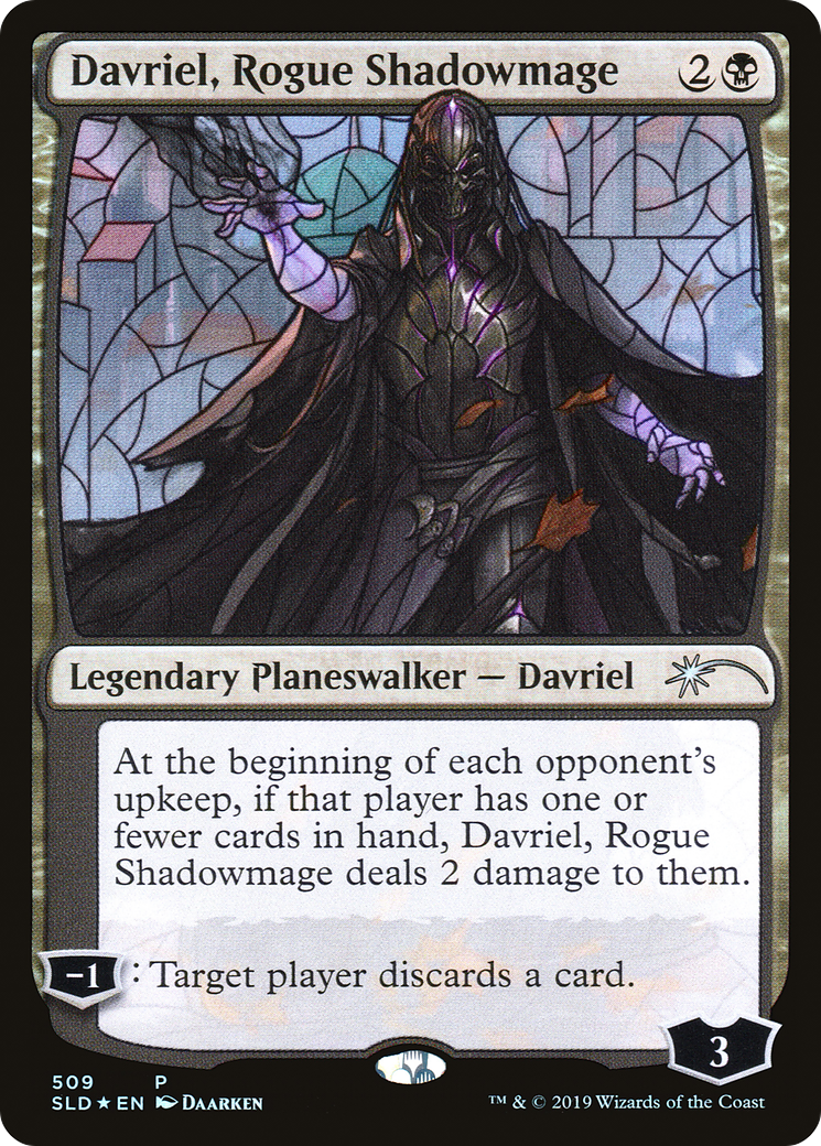 Davriel, Rogue Shadowmage (509) Foil - Secret Lair Drop