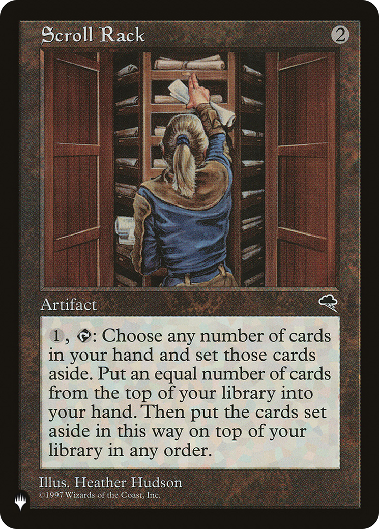 Scroll Rack (Retro) - The List