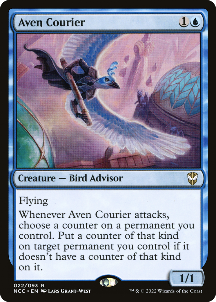 Aven Courier (022) - New Capenna Commander