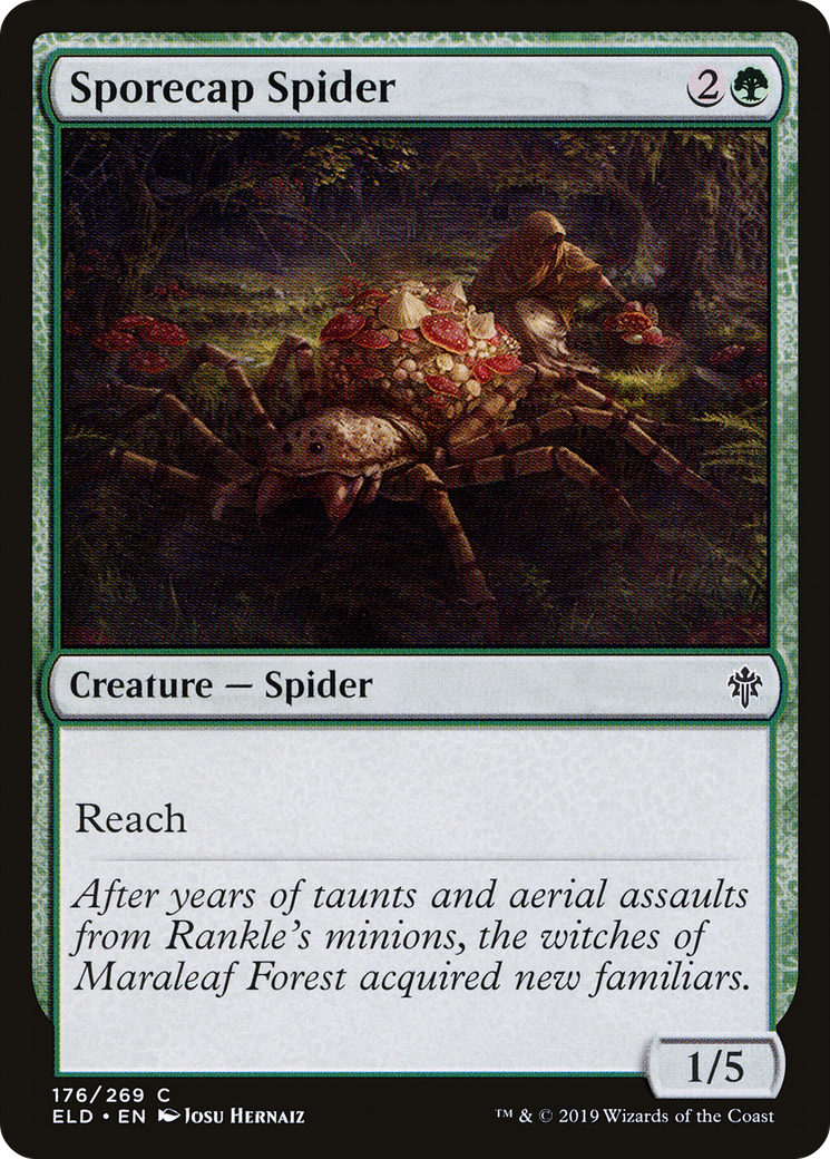 Sporecap Spider (176) - Throne of Eldraine