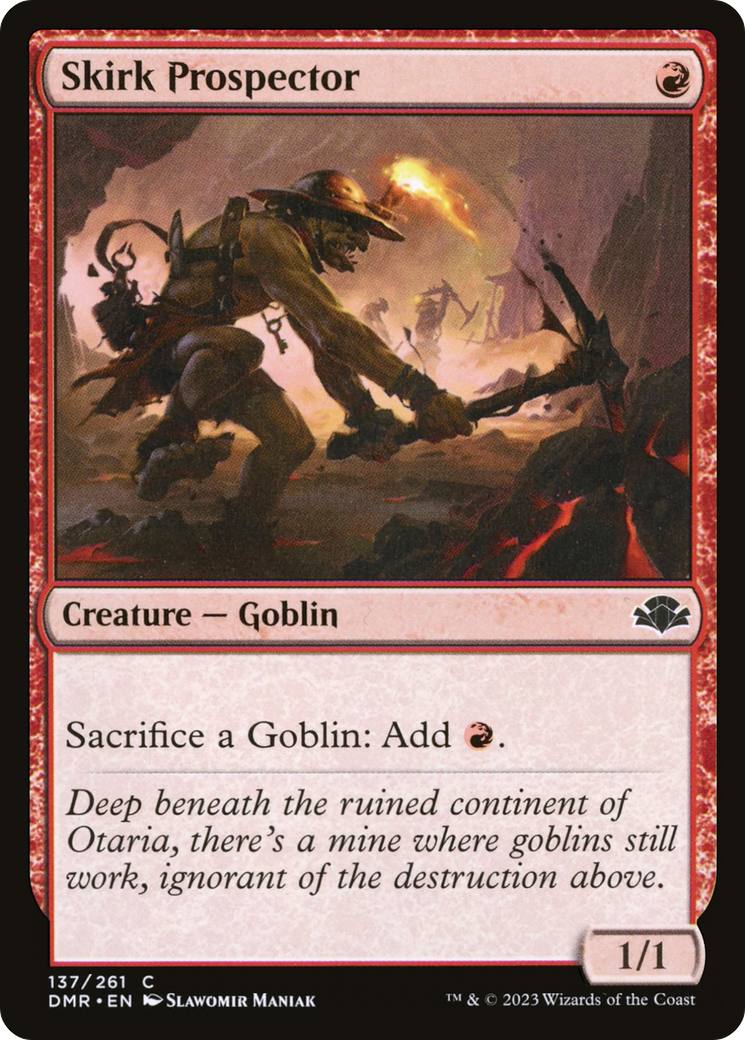 Skirk Prospector (137) - Dominaria Remastered