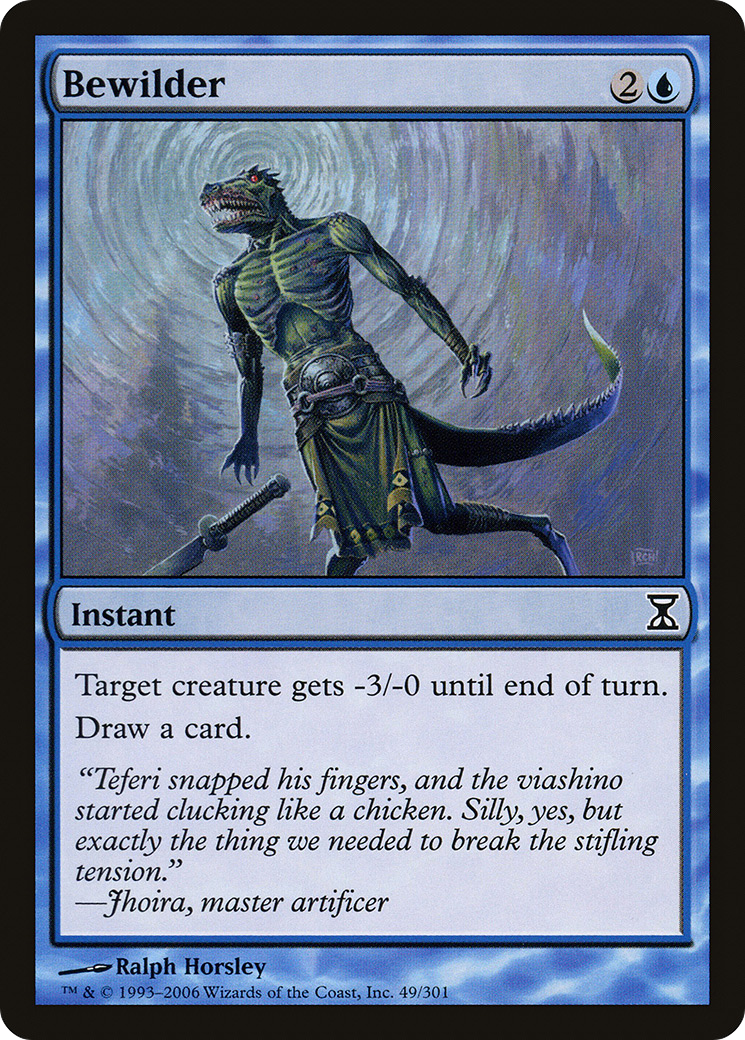 Bewilder (049) Foil - Time Spiral