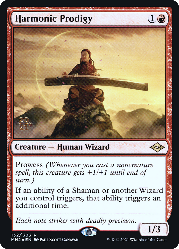 Harmonic Prodigy (132) Foil - Modern Horizons 2 Promos