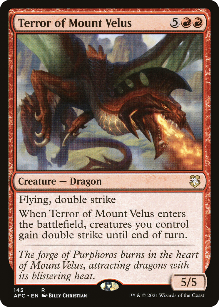 Terror of Mount Velus (145) - Forgotten Realms Commander