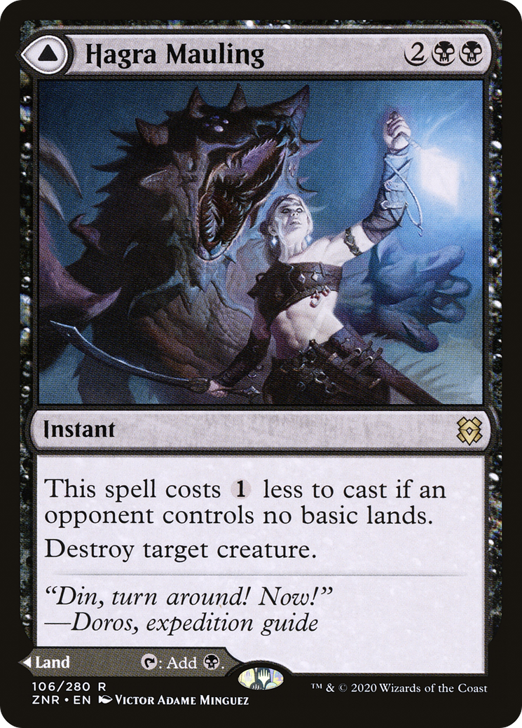 Hagra Mauling (106) Foil - Zendikar Rising