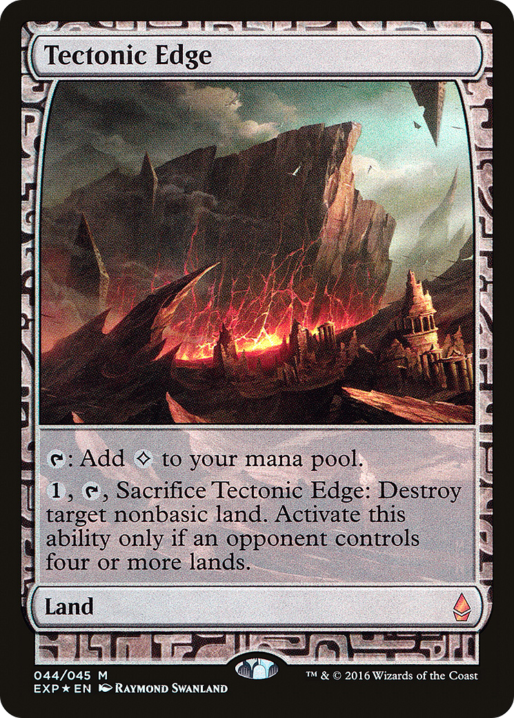 Tectonic Edge (044) Foil - Zendikar Expeditions