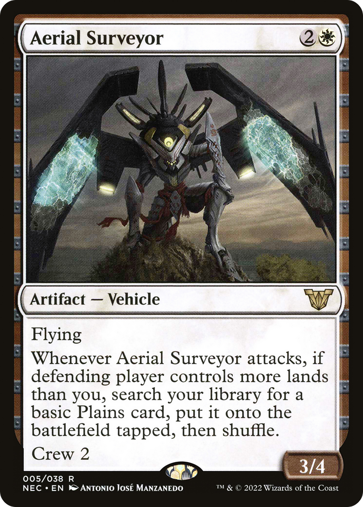 Aerial Surveyor (005) - Neon Dynasty Commander