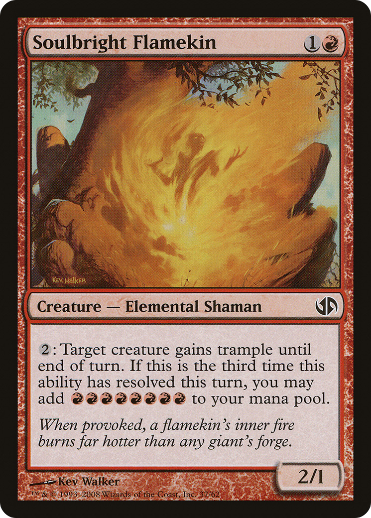 Soulbright Flamekin (037) - Duel Decks: Jace vs. Chandra
