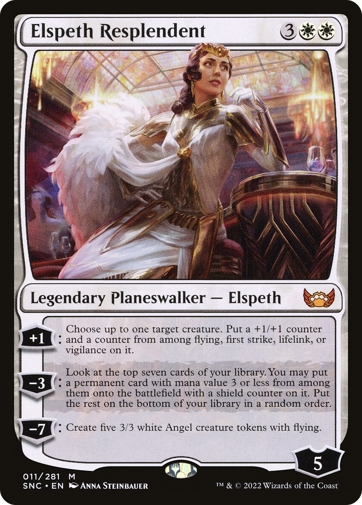 Elspeth Resplendent (011) Foil - Streets of New Capenna