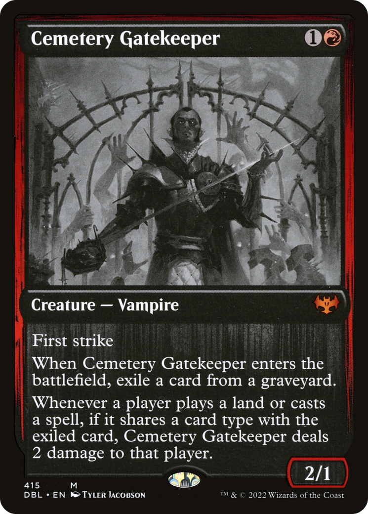 Cemetery Gatekeeper (415) - Innistrad: Double Feature