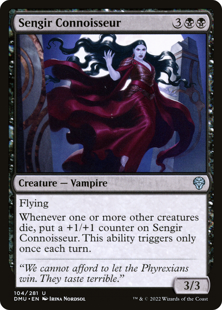 Sengir Connoisseur (104) - Dominaria United
