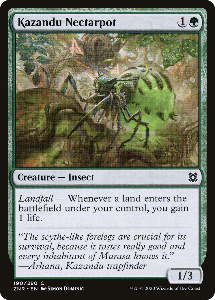 Kazandu Nectarpot (190) Foil - Zendikar Rising