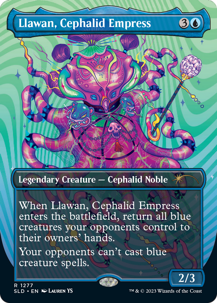 Llawan, Cephalid Empress (1277) - Secret Lair Drop