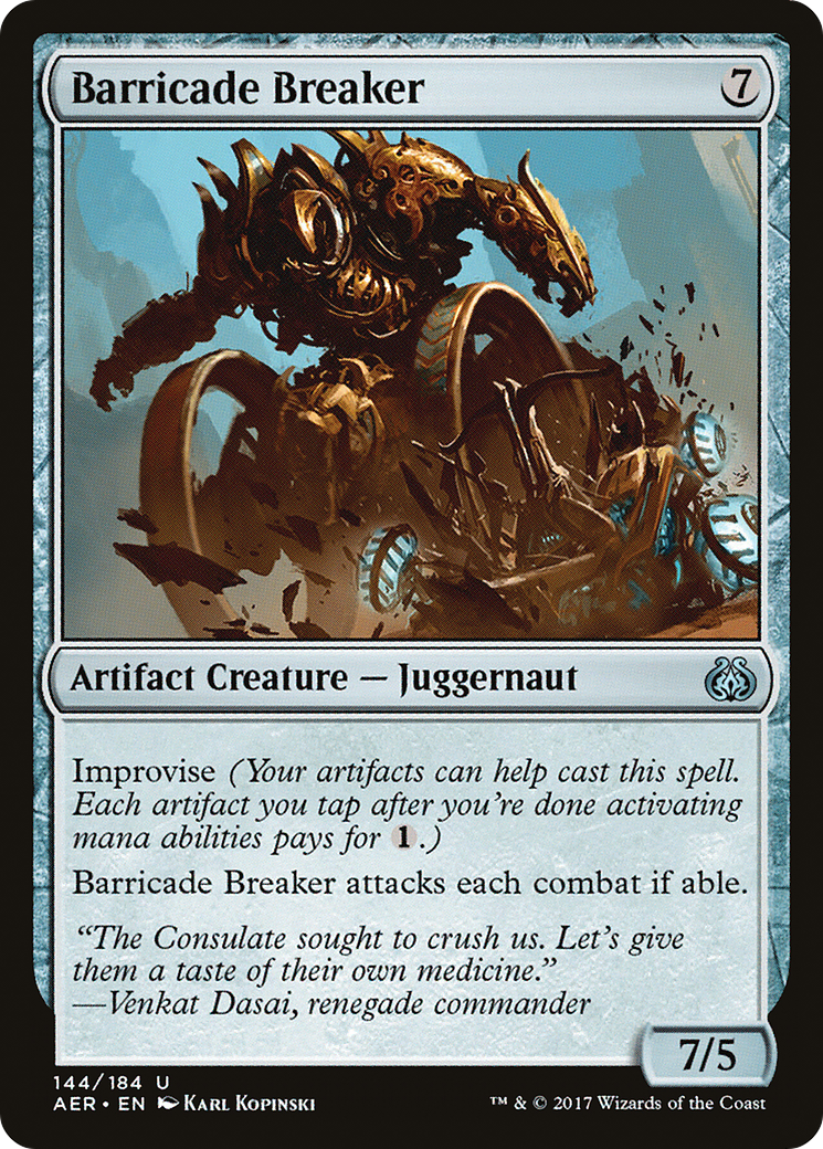 Barricade Breaker (144) Foil - Aether Revolt