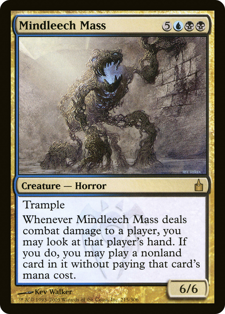 Mindleech Mass (215) Foil - Ravnica: City of Guilds