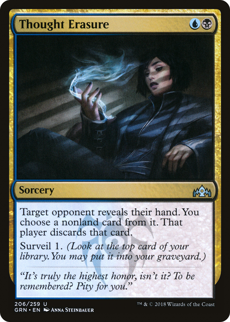 Thought Erasure (206) Foil - Guilds of Ravnica