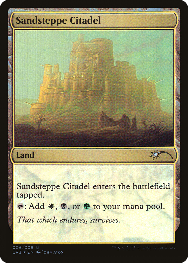 Sandsteppe Citadel (006) Foil - Magic Origins Clash Pack