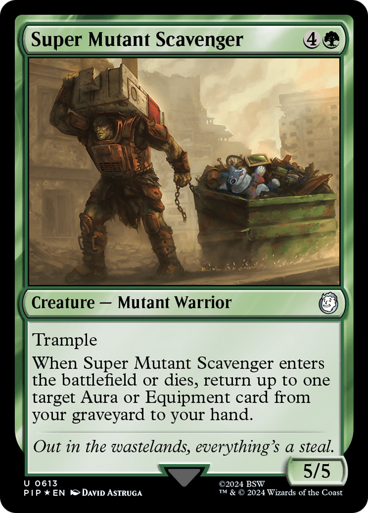 Super Mutant Scavenger (Surge Foil) (613) Foil - Fallout
