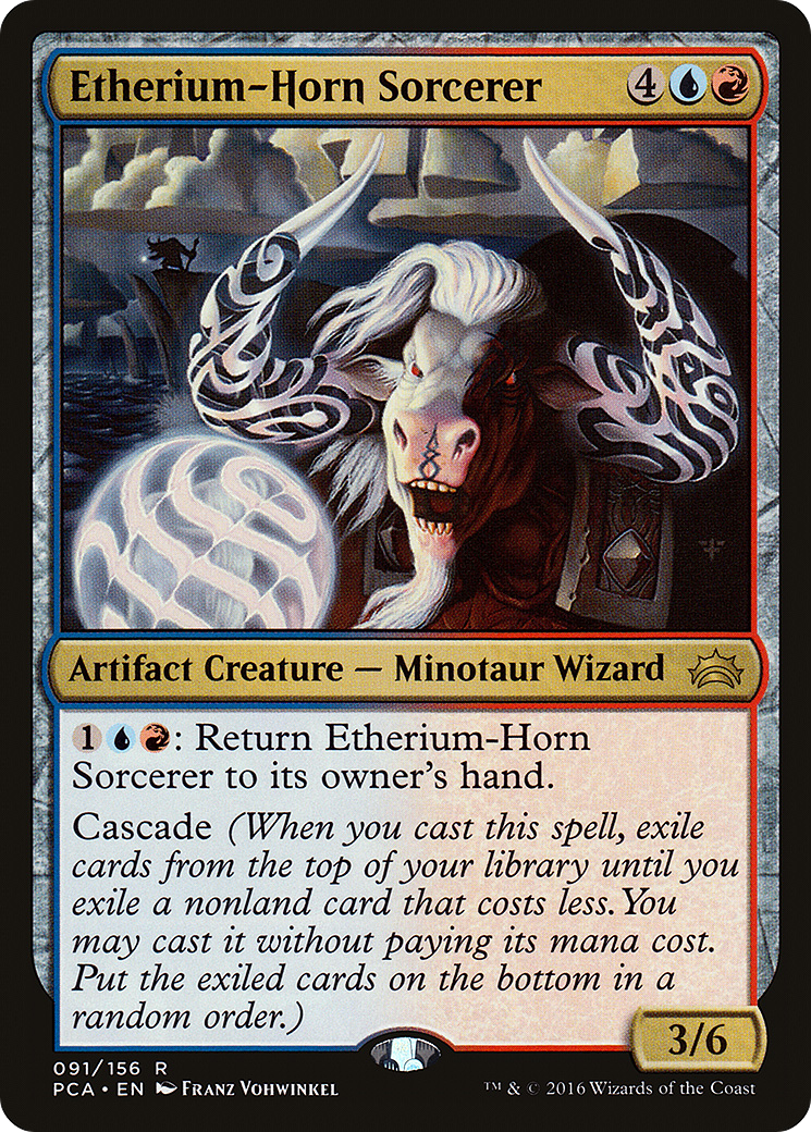 Etherium-Horn Sorcerer (091) - Planechase Anthology
