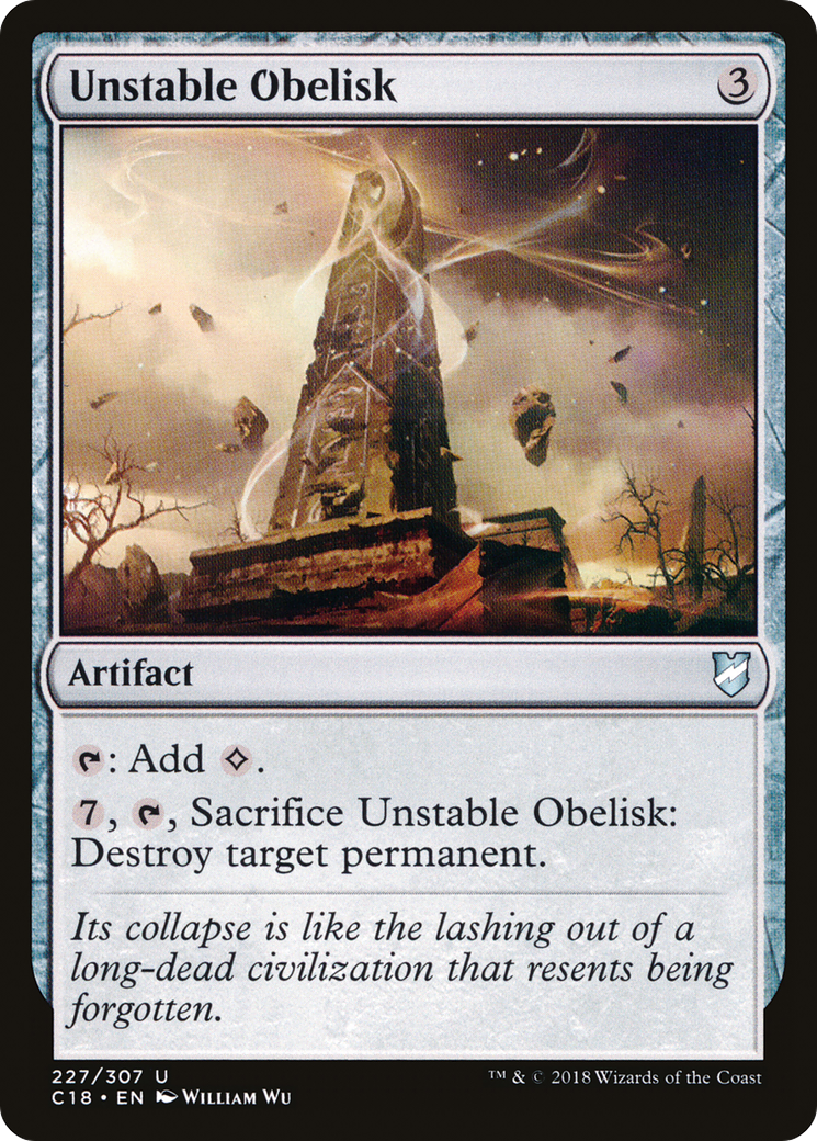Unstable Obelisk (227) - Commander 2018