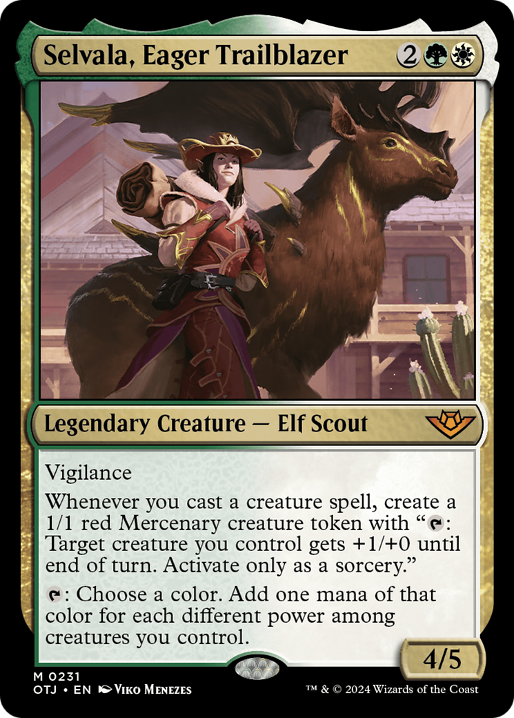 Selvala, Eager Trailblazer (231) - Outlaws of Thunder Junction