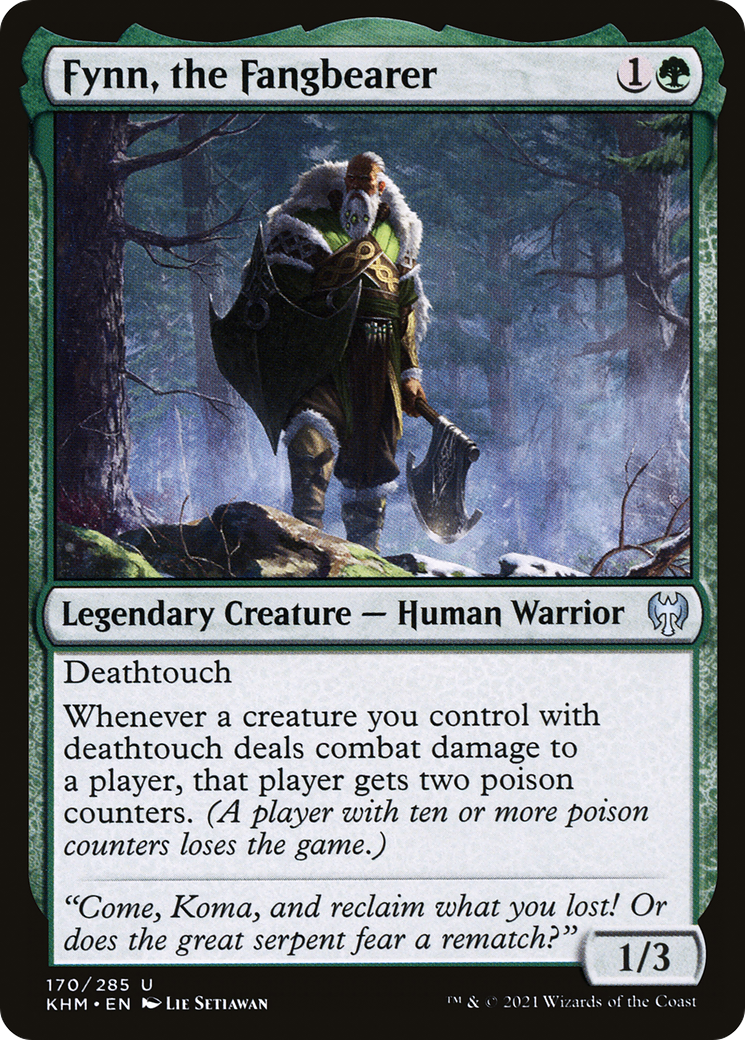 Fynn, the Fangbearer (170) Foil - Kaldheim