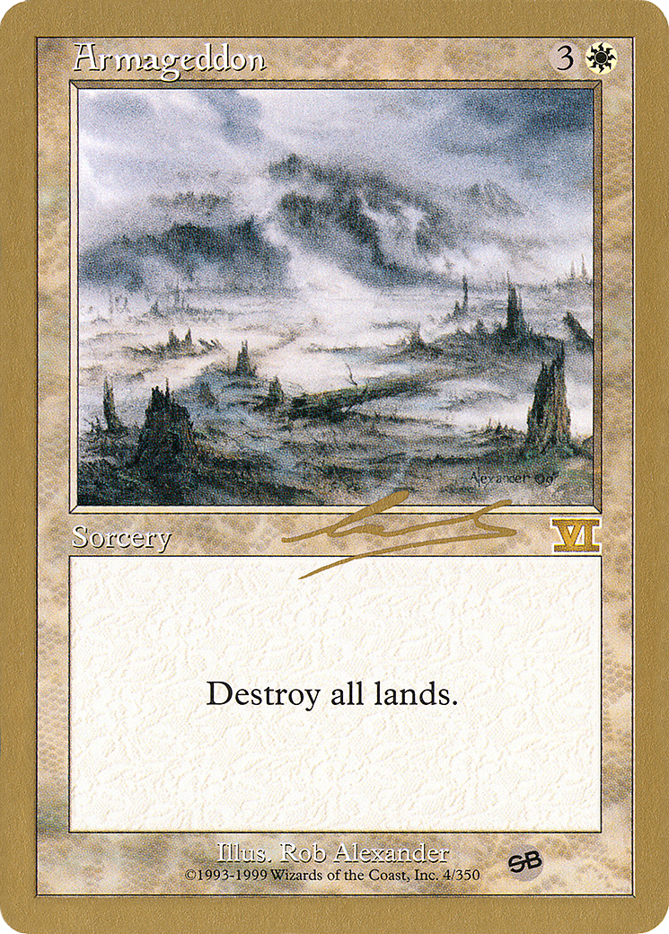 Armageddon (Retro) (nl4sb) - World Championship Decks 2000